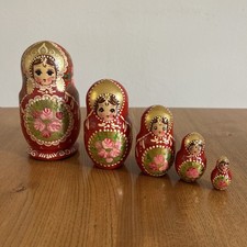 Matryoshka Russian Wooden wood