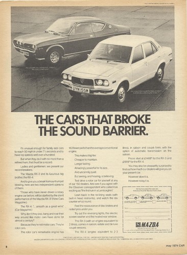Mazda rx3 saloon rx4 - rx3,