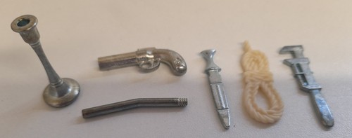 Cluedo replacement weapons - replacement,