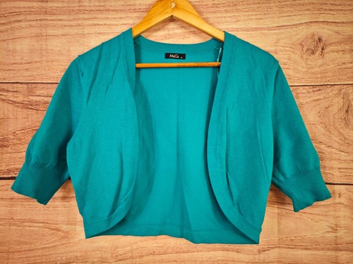 Size turquoise bolero - m&co, 14