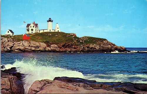 Historic nubble lighthouse - historic,