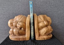 Vintage hand carved wooden - hand,