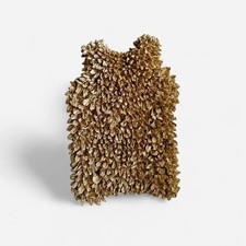 genuine vintage metallic gold