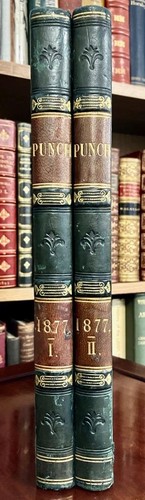 1877 leather bound - 1877, punch