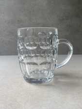 Arc Dimpled Glass Beer Tankard