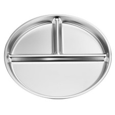 Stainless Steel Divided Dinner