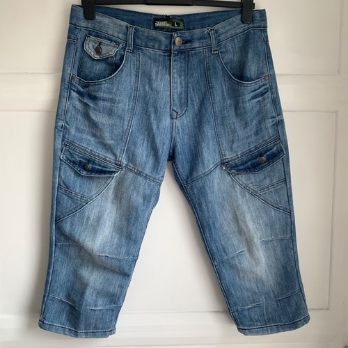 Fear long denim shorts - no,