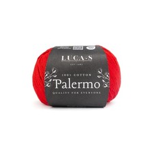 Luca-S Palermo 100% Mercerised Cotton Yarn, Oeko-Tex Certified Giza Cotton, 50g