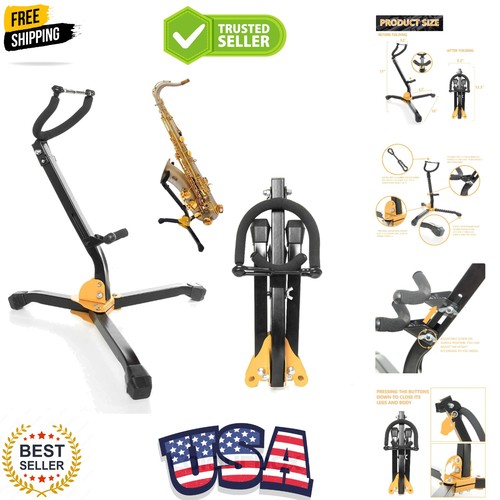 Folding saxophone stand - folding,