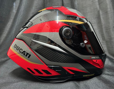 Nolan X804RS Lesmo 362 Red Carbon FREE DUCATI DECALS Motorbike X-Lite Helmet