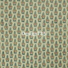 Indian Hand Block Print  Brown