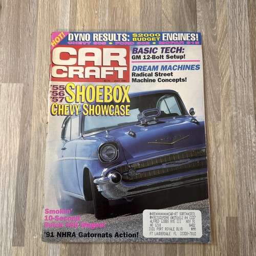July 1991 car craft shoebox - car,