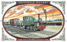 R543673 Southwold Railway Freight train on Harbour Branch in 1924 Dalkeith Pictu