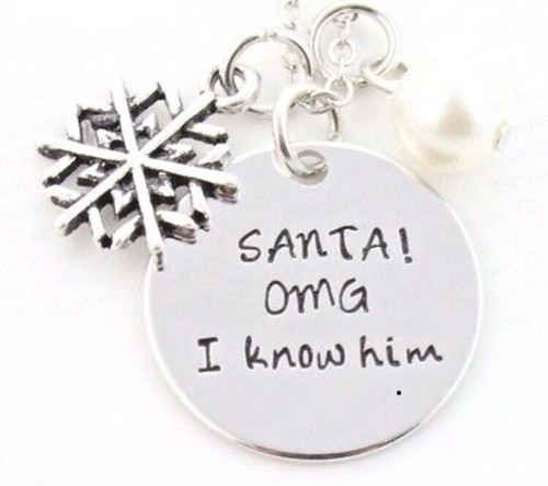 Silver santa omg - silver,