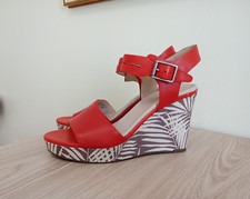 CLARKS Platform Wedge Sandals