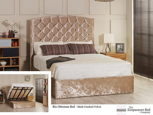 Rio ottoman storage - bed,