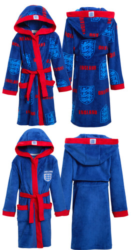 England football dressing gown - england,
