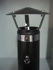 Bright Chrome Narrowboat Chimney Cover Or Coolie Hat