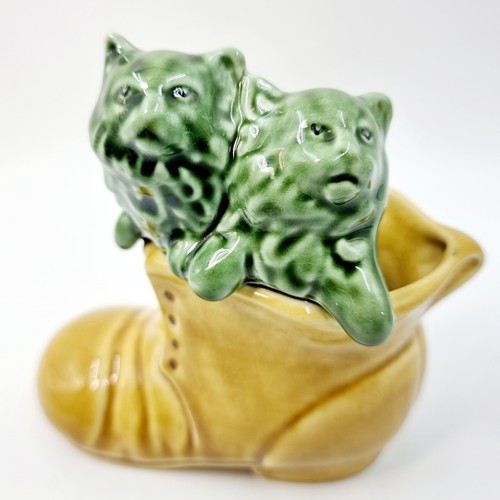 Sylvac pussycat boot shoe - pussycat, a