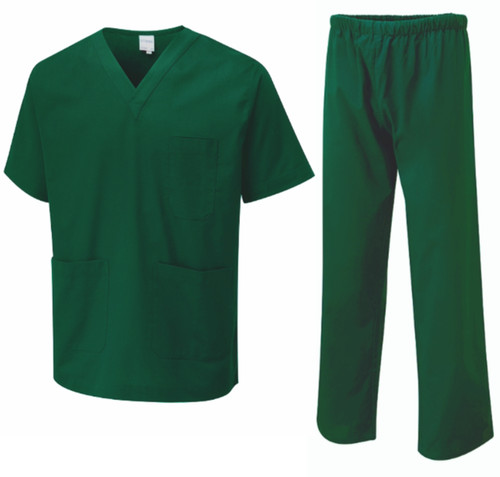 Bottle green scrub - bottle, tunic
