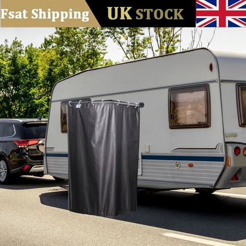 Caravan camping outdoor shower - caravan,