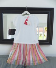 Lili Gaufrette Beautiful Girls Tulle Rainbow  Dress - Age 10 - BNWT