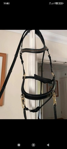 Qhp cob bitless bridle - cob, with