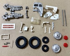 Dinky 305 David Brown 950 Tractor - Reproduction 30-piece Unpainted Metal Kit