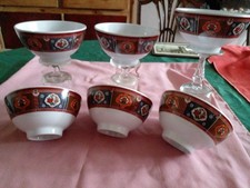 6 Melamine Chinese Imari Rice