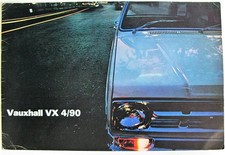VAUXHALL VX 4/90 Car Sales