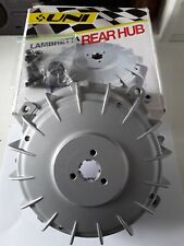 Lambretta UNI silver rear hub