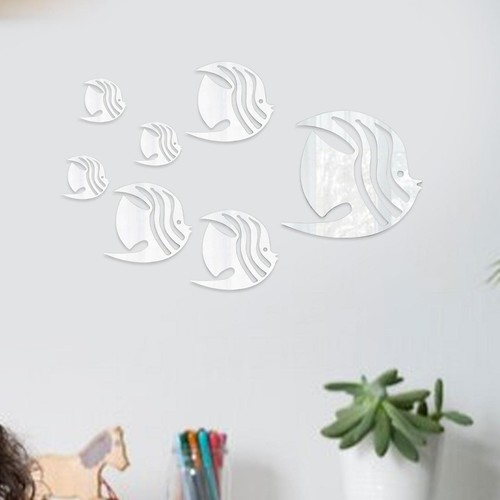 Pieces fish wall - pieces,
