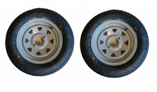 2 x 155 70 R12 - 4" PCD