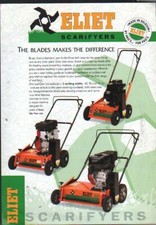 ELIET Lawn Scarifyers Brochure Leaflet