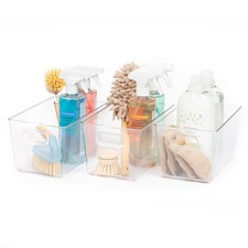 LIVIVO Set of 3 Clear Storage