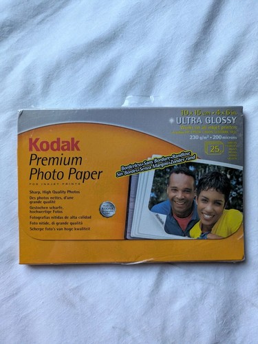 Kodak premium picture paper - kodak,