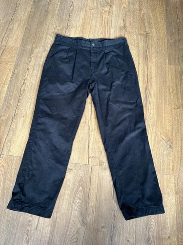 Mens black dockers khakis 38w - black,