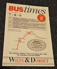 Wilts & Dorset Bus Timetable