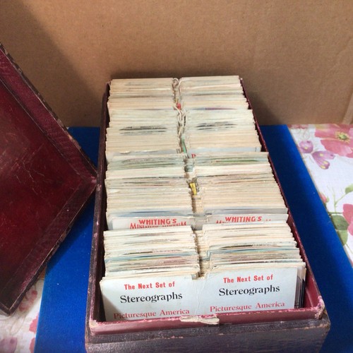 Vintage box stereoview - vintage,