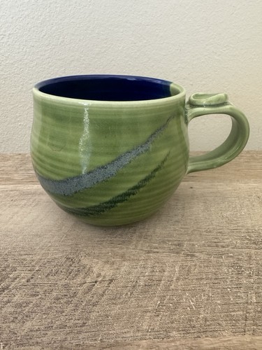Studio pottery coffee mug nick - pottery,