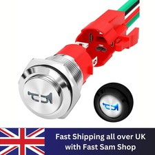 Horn Button 12V 20A Heavy Duty
