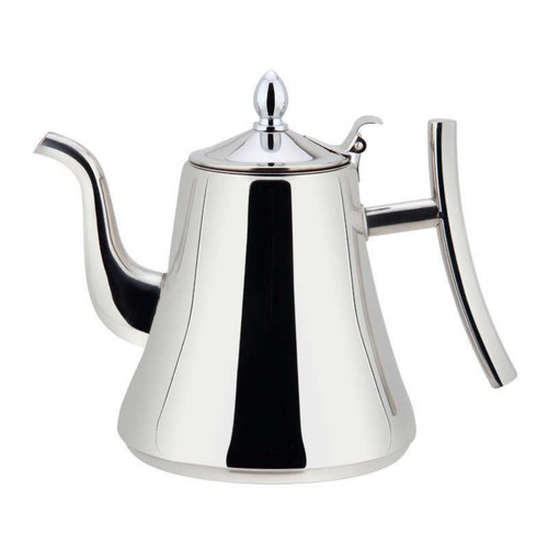 Stainless steel teapot coffee - steel,