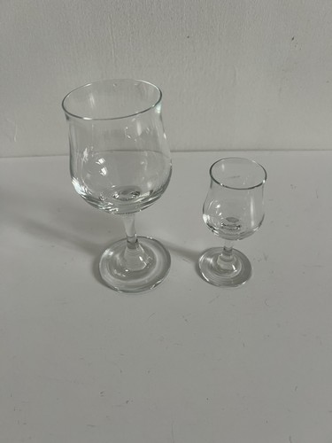 Pair vintage tulip shaped - tulip,