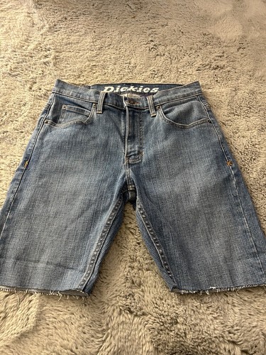 Dickies blue denim - blue, shorts