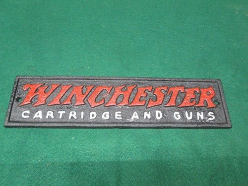 Cast iron winchester - iron, cartridge
