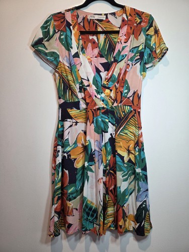 Zara size tropical print - tropical,