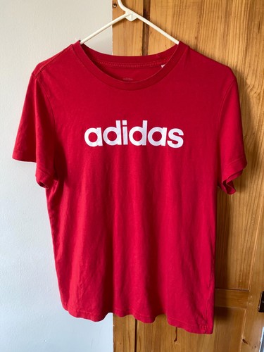 Adidas red shirt - t-shirt,