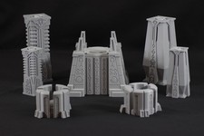 "Necron Style" Obelisk Terrain