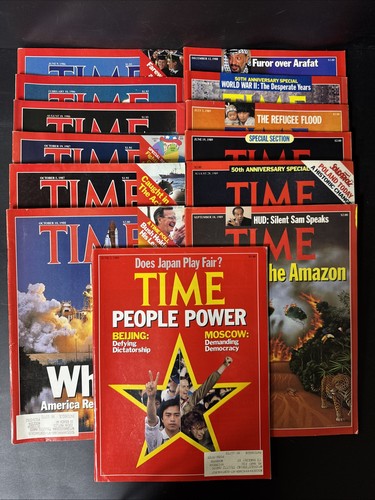 Time magazines lot - lot, of