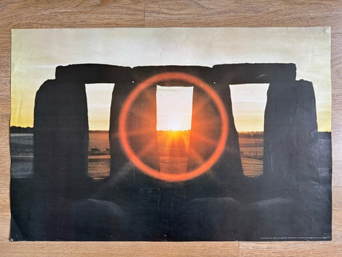 1970s stonehenge sunrise - 'stonehenge, at